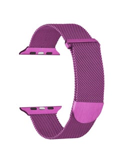 Replacement Strap For Apple Watch SE 2022 40mm Milanese Metal Magnetic Watch Band Purple