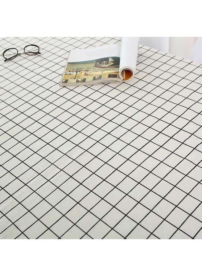 OUTAD Dining Table Cover Black/White - Image 2