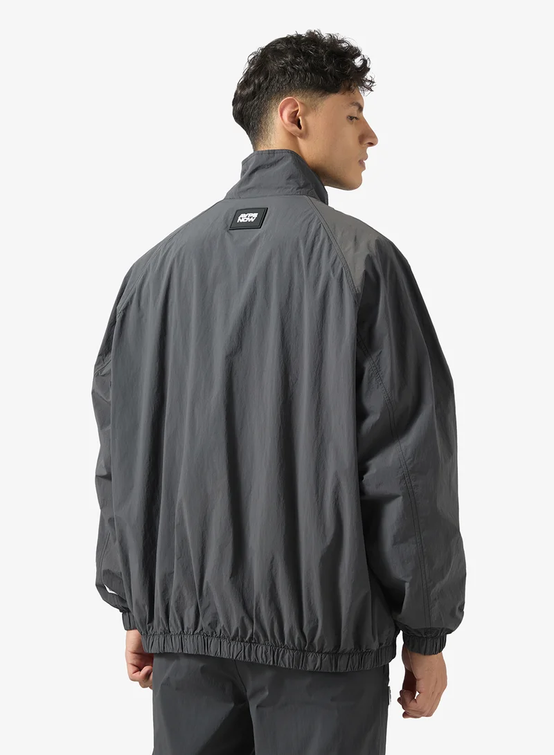 AAPE AAPENOW moonface logo windbreaker jacket