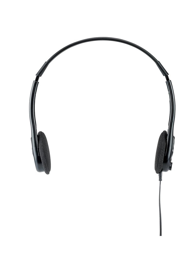 جينيس HS-M200C سماعة رأس للمكتب خفيفة الوزن مزودة بميكروفون لإلغاء الضوضاء للمكتب ومركز الاتصال - Image 2