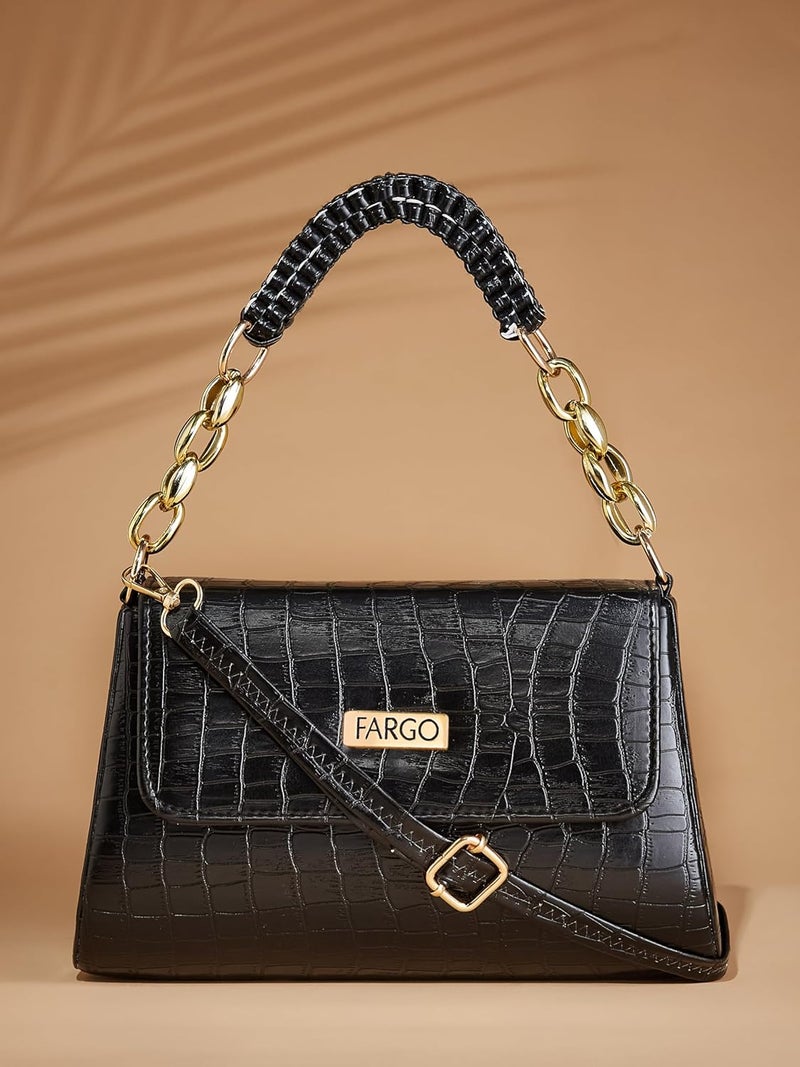 Fargo PU Women's Sling Bag Handbag For Women - Image 4