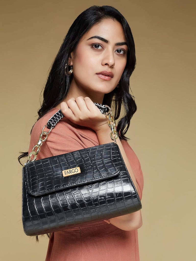 Fargo PU Women's Sling Bag Handbag For Women - Image 2