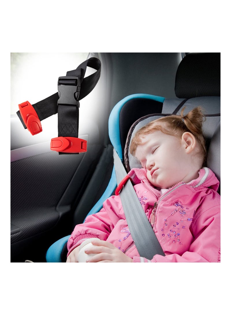 SYOSI Kids Seat Belt Adjuster, Protect Shoulders and Neck, with Seat Belt Adjuster with Clip and Position Lock, A Must Have Car Seat Belt Adjuster for Kids/Short Adults - Image 1