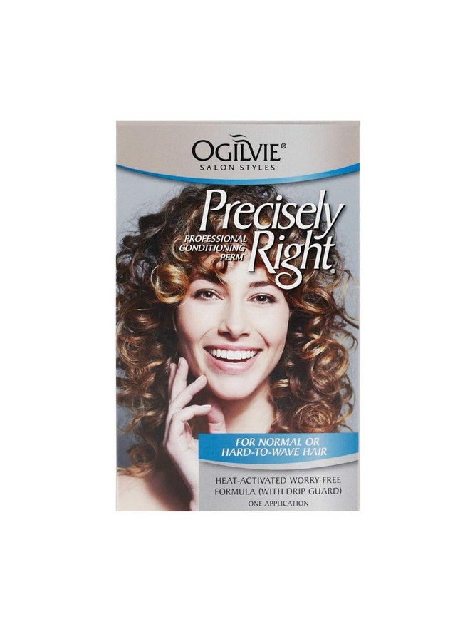 Ogilvie Salon Styles Precisely Right Professional Conditioning Perm Kit - Ideal for Color-Treated, Normal Hair - 1 Application - Image 1