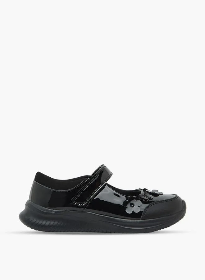 داش Girls Hook & Loop Mary Jane School Shoes