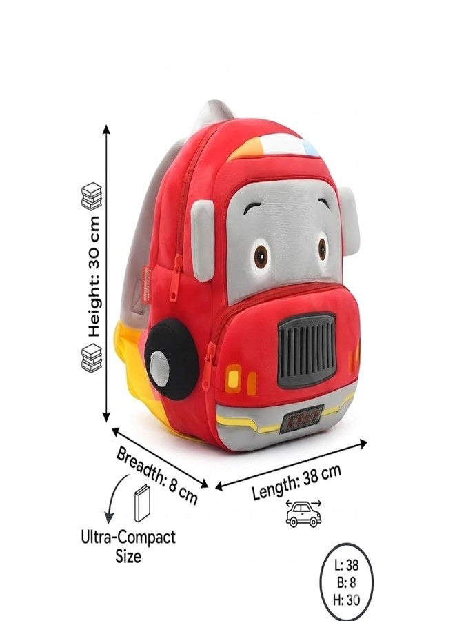 btc Kids School Bag for Boys & Girls (2-5 Years) | Nursery Backpack Lightweight Small Travel Bag | Cute Cartoon Design Baby School Bag for Toddlers | Birthday Gift for Kids - Image 2