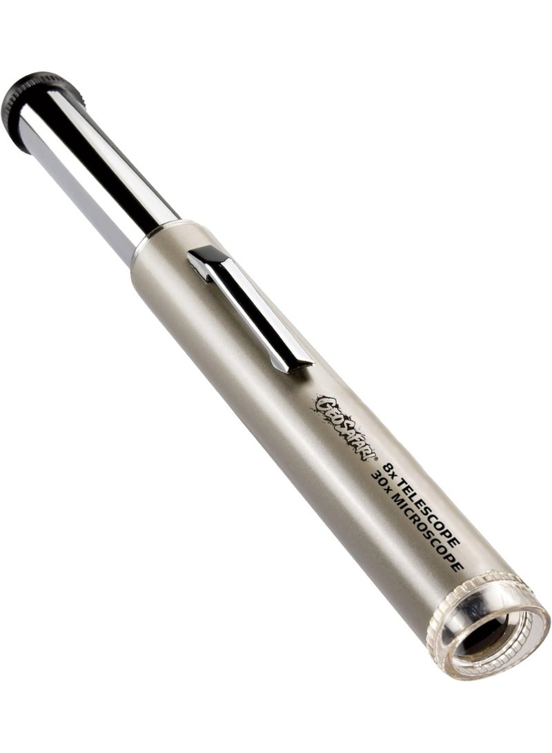 Educational Insights مجهر جيواسافاري الجيب التعليمي - مجهر محمول للأطفال، تلسكوب صغير للأطفال، ألعاب اكتشاف 2 في 1 يمكن أخذها في أي مكان، استكشاف في الهواء الطلق، هدايا STEM للأولاد والبنات من عمر 6 سنوات فما فوق - Image 1