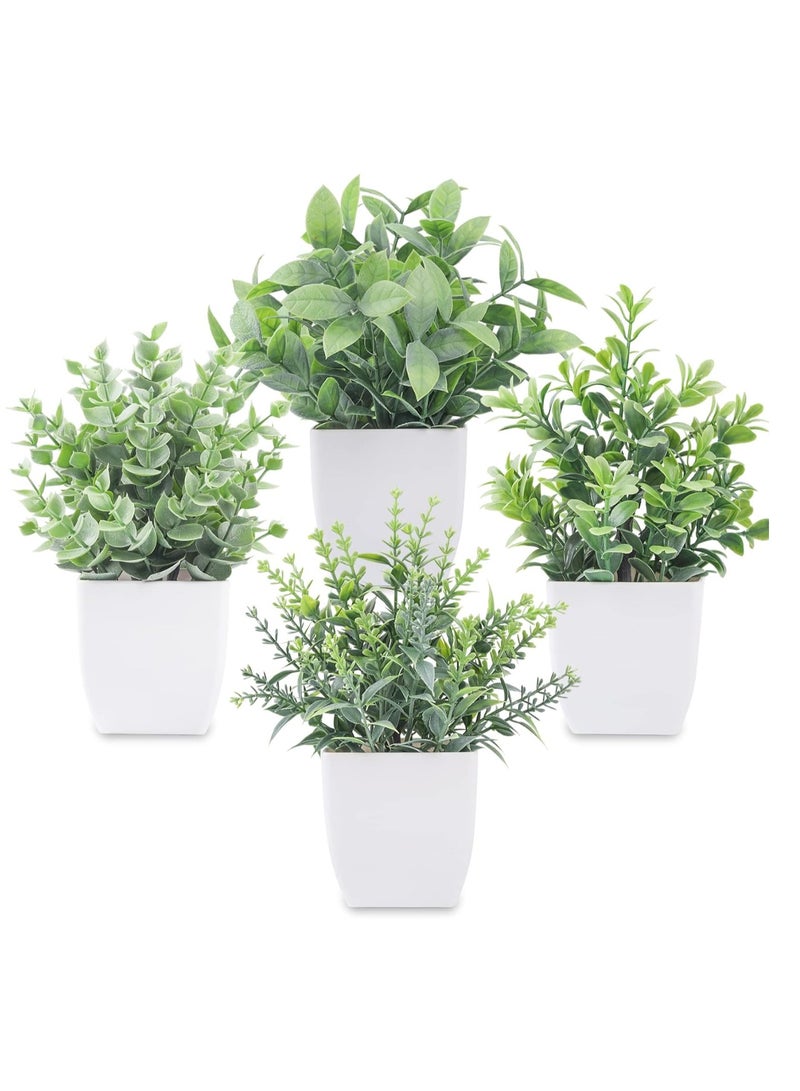 نباتات صناعية صغيرة 4 قطع