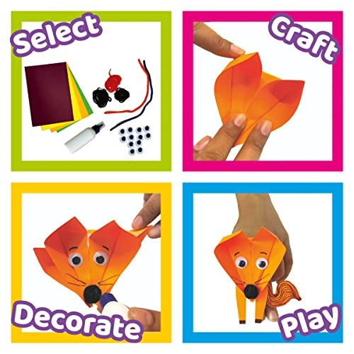 Webby DIY Finger Puppets Art and Craft Activity Kit | Hobby Kit | Decoration | School Projects | Craft Supply | Make 10 Cute Finger Puppet | Return Gift for Kids - Image 4
