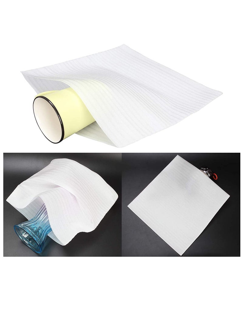 Zikra Cushion Foam Pouches Packing, 50Pcs Anti-Static Foam Wrap Pouches Packing Cushioning Supplies for Packing Shipping Box, Protecting Dishes Porcelain Glasses Plates Fragile Items(25x25cm) - Image 2