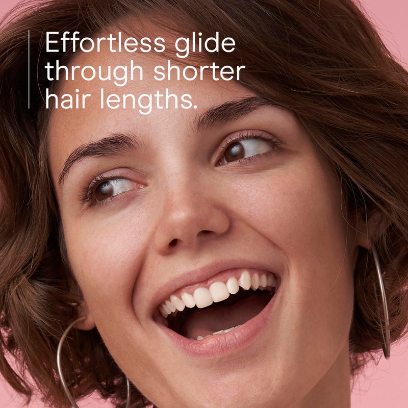 Conair Grip & Style Round Brush, Nylon Bristle Hair Brush for Blowout Styling, Ideal for Coarse, Curly, Wavy Hair, Teal - Image 4