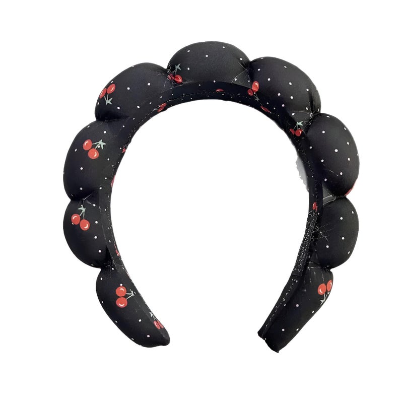 Silk Headband - Ultra-Soft Velvet Design for Facial Treatments, Spa Baths, and Skincare Routines, Machine-Washable for Easy Care (model 2)