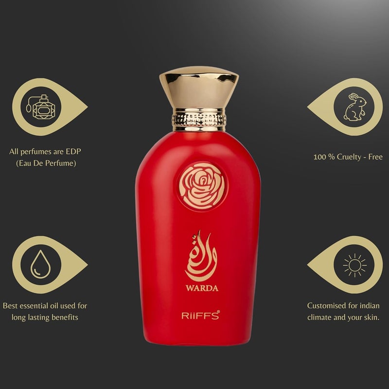 RIIFFS Warda Perfume for Women 100ML - Image 5
