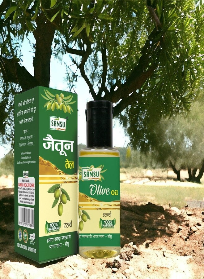 SANSU Olive Oil For Hair grwoth And Skin OIl 50ml (pack of 4) - Image 5