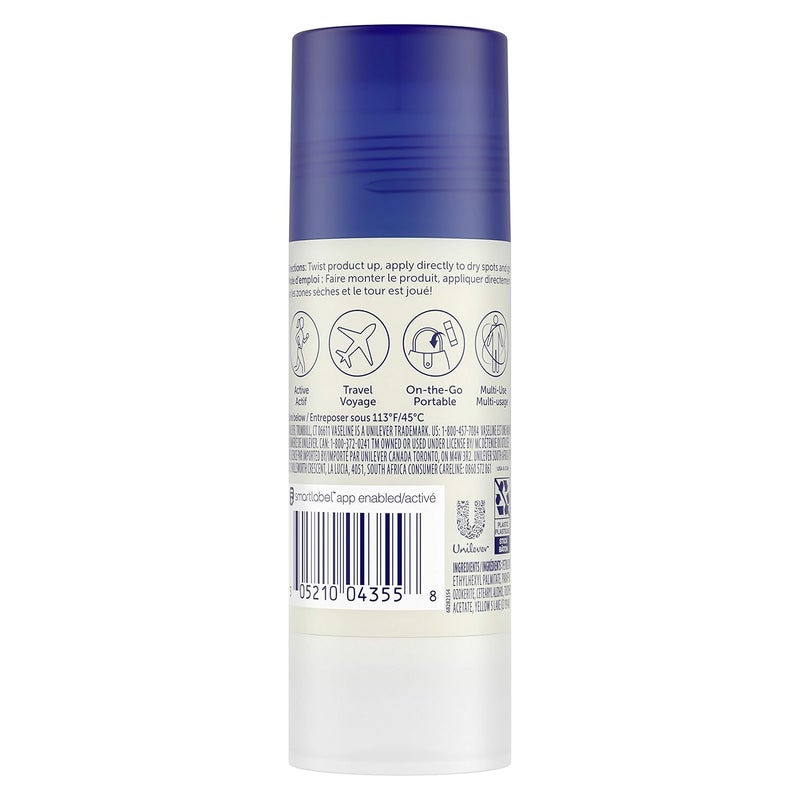 Vaseline AllOver Body Balm Stick 3Pack  NonGreasy FragranceFree Moisturizer TravelSize Lotion 14 Oz Ea - Image 2