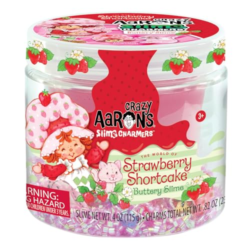 Crazy Aaron's Crazy Aarons Strawberry Shortcake Slime Charmers - Image 1