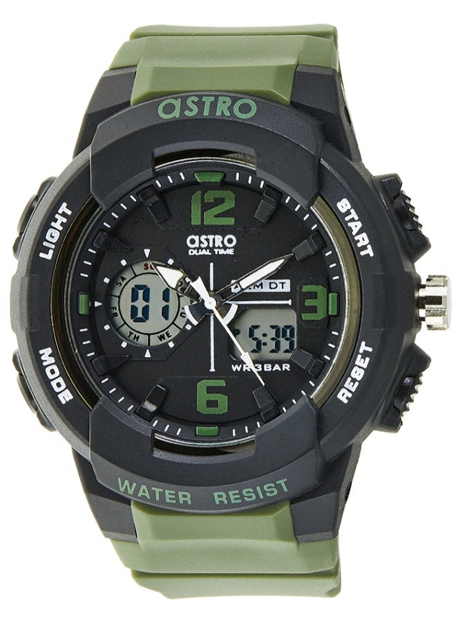 ASTRO Plastic Analog-Digital Watch A9813-PPHB - 50 mm - Image 1