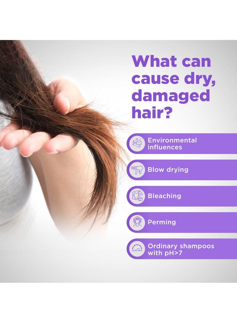 سيباميد شامبو اصلاح الشعر الجاف والتالف بالبروتين النباتي 200 مل - Image 5