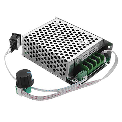 Greartisan 10V-60V 40A DC Motor Speed Controller PWM Variable Speed Regulator Governor Switch CCM6DS-B with Speed Control Knob Speed Governors for Motors and Engines - Image 1