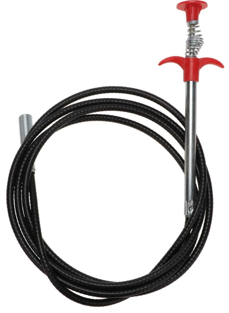 Baluue Flexible Grabber Tool Drain Cleaning Tool Extendable Grabber Claw Pick Up Tool Spring Grabber Tool for Litter Pick Home Sink Drains Toilet - Image 1