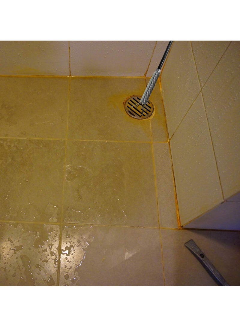 Baluue Flexible Grabber Tool Drain Cleaning Tool Extendable Grabber Claw Pick Up Tool Spring Grabber Tool for Litter Pick Home Sink Drains Toilet - Image 3