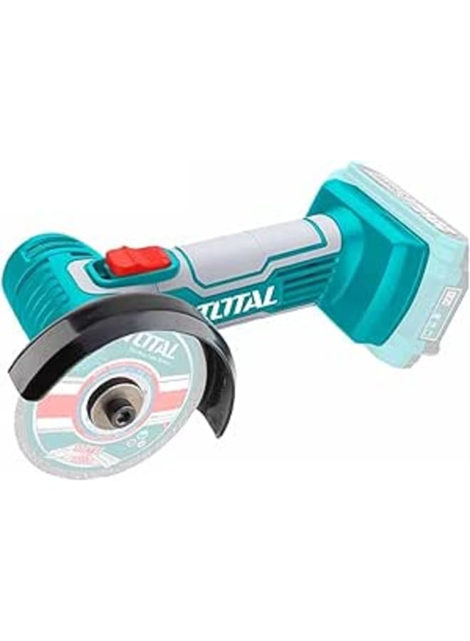 TOTAL 20V/2Ah Lithium-ion Cordless Mini Cut-off Tool| small Angle Grinder –Multifunctional Handheld