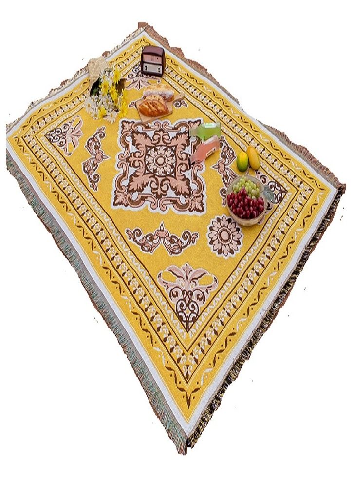 KinCarpet Yellow Multipurpose Outdoor Camping Blanket and Dining Cloth - Image 2