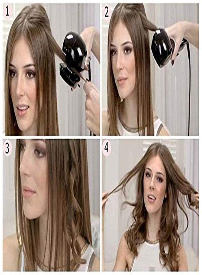 PARYAVARAN ASGH pro Curl - hair Curl Hair Styler Ceramic Simply Straight Hair Curler (black colour) - Image 5