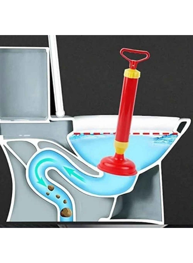 Abbasali Bathroom Blockage Cleaner Toilet Sink Drain Shock Pump Plunger - Image 3