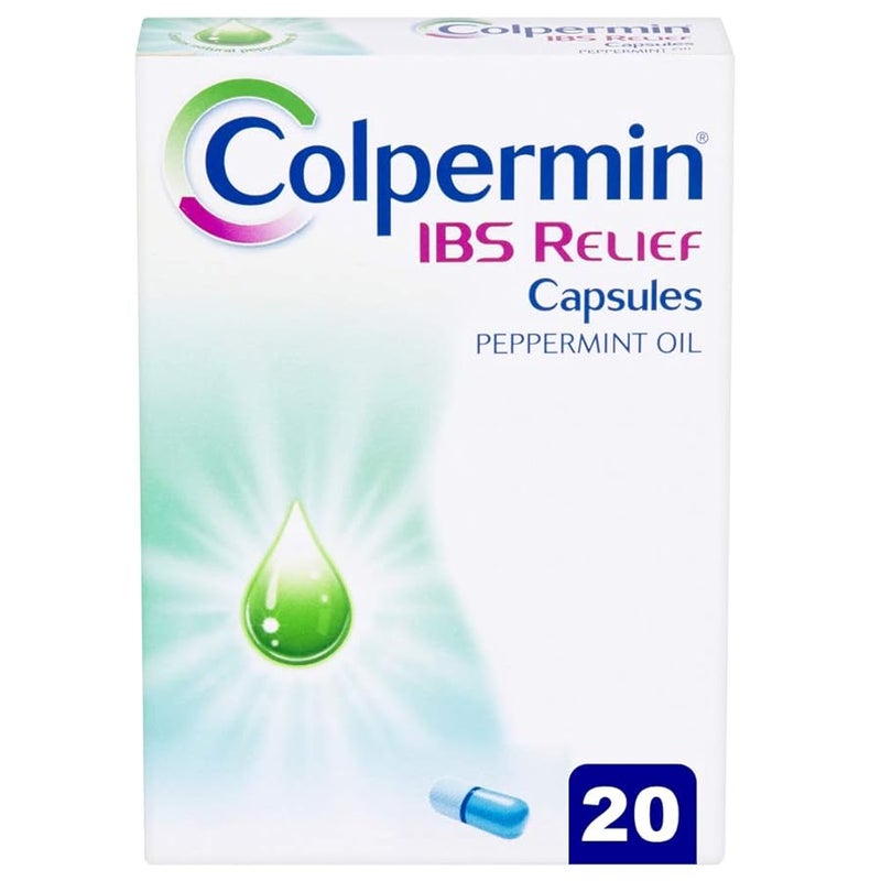ColperminPeppermint Oil Capsules 20 Capsules for Irritable Bowel Syndrome
