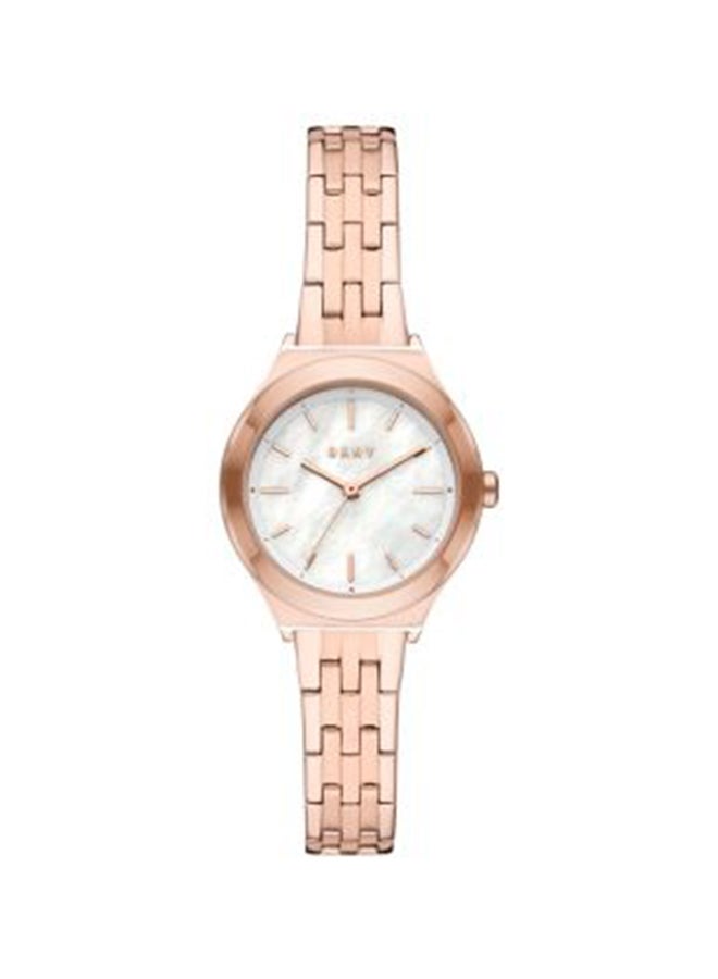 DKNY Women Analog Round Shape Stainless Steel Wrist Watch NY2977 - 28 Mm - Image 1