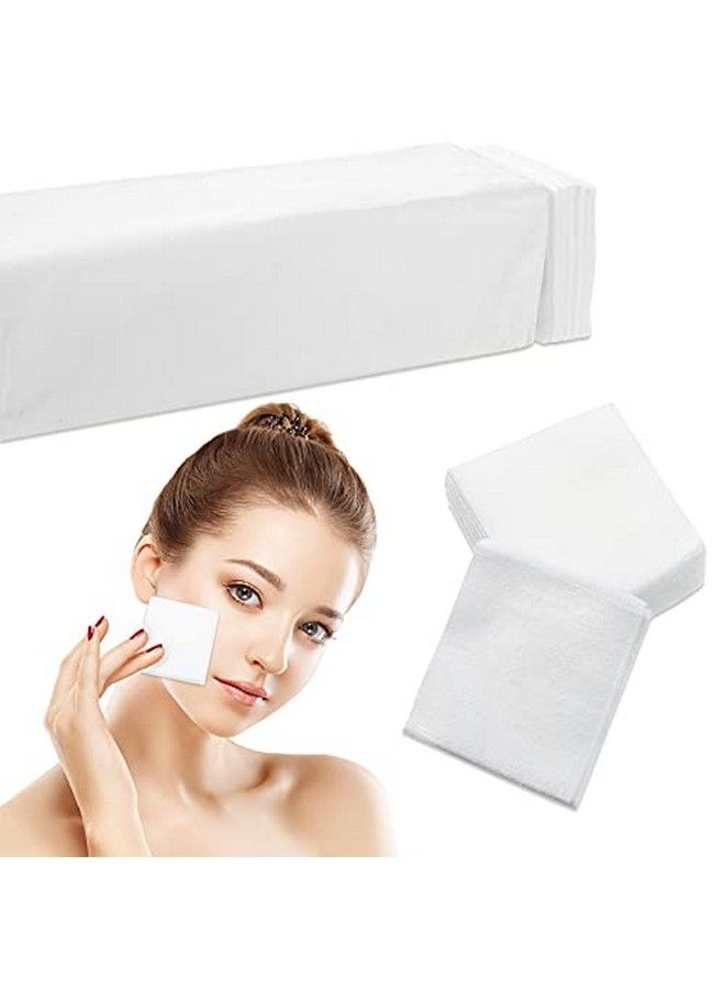 Leelosp 600 Pieces 2 X 2 Disposable Esthetic Wipe Nonwoven Facial Wipes Squares Aesthetic Wipe Spa Petite Silken Wipes For Product Application - Image 1