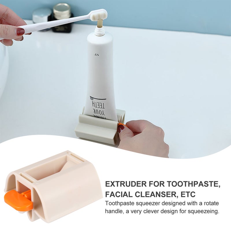 Multifunctional Toothpaste Squeezer For Individuals Squeezing Toothpaste ABS Material 2Pcs - Image 5