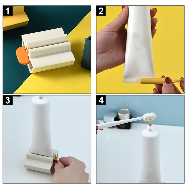 Multifunctional Toothpaste Squeezer For Individuals Squeezing Toothpaste ABS Material 2Pcs - Image 3