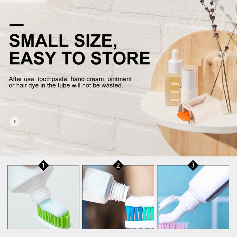 Multifunctional Toothpaste Squeezer For Individuals Squeezing Toothpaste ABS Material 2Pcs - Image 4