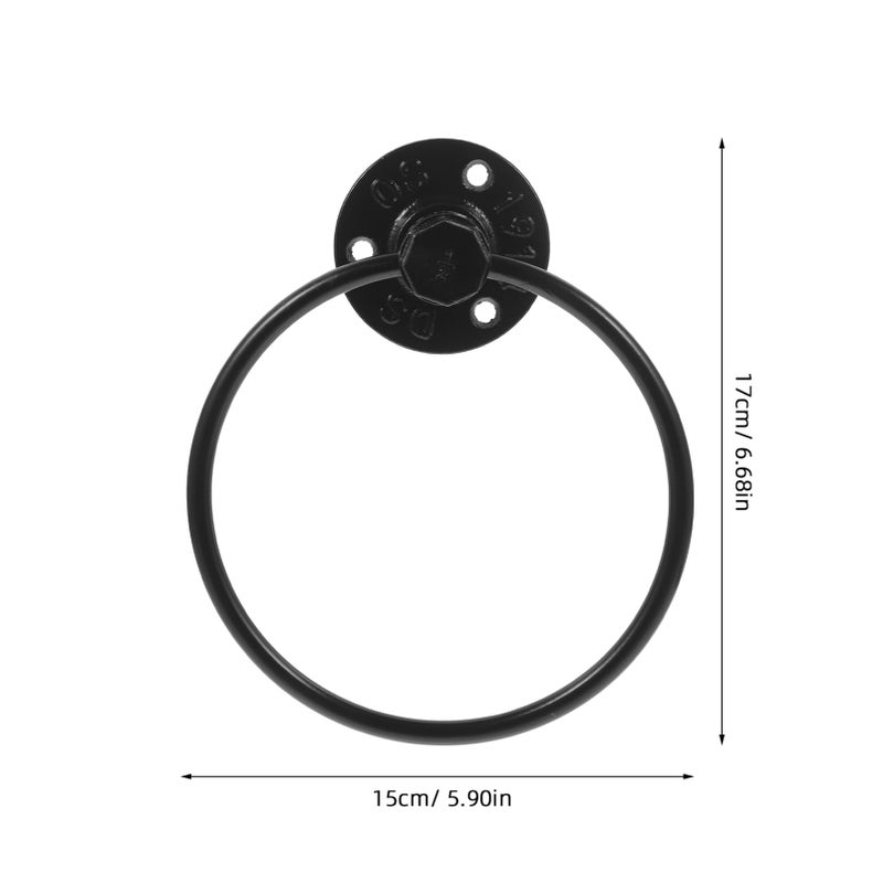 Wall Mounted Bathroom Hand Towel Holder Easy Installation Design - Image 3