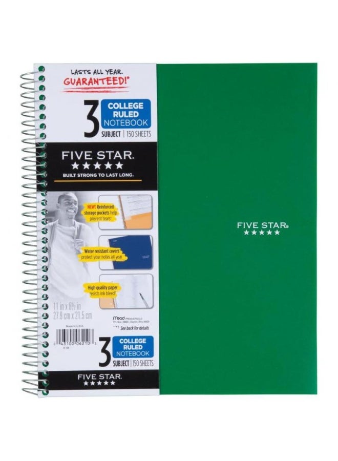 Five Star Notebook 8.5 X 11 in 300 Pages (150 Sheets)