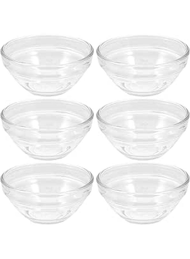 Generic 6 Pcs Clear Glass Dessert Bowls For Passover Seder Meal ...