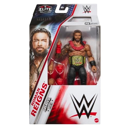WWE Roman Reigns Elite Greatest Hits 8 Toy Wrestling Action Figure - Image 1