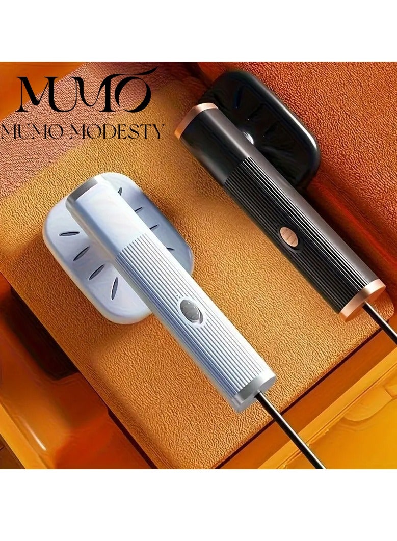 MUMO Handheld Wool Iron, USB Powered - Lightweight and heat-resistant design, perfect for home and travel use, suitable for delicate fabrics, knitwear, etc., perfect gift for Thanksgiving, Halloween, Valentine's Day, Father's Day, Easter, family, friends and companions, compact travel accessory - view 2