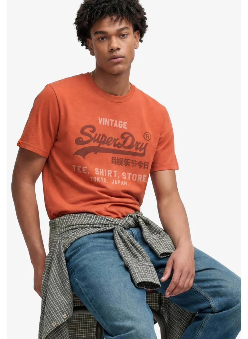 سوبر دراي Vintage Logo Heritage Relaxed T-Shirt