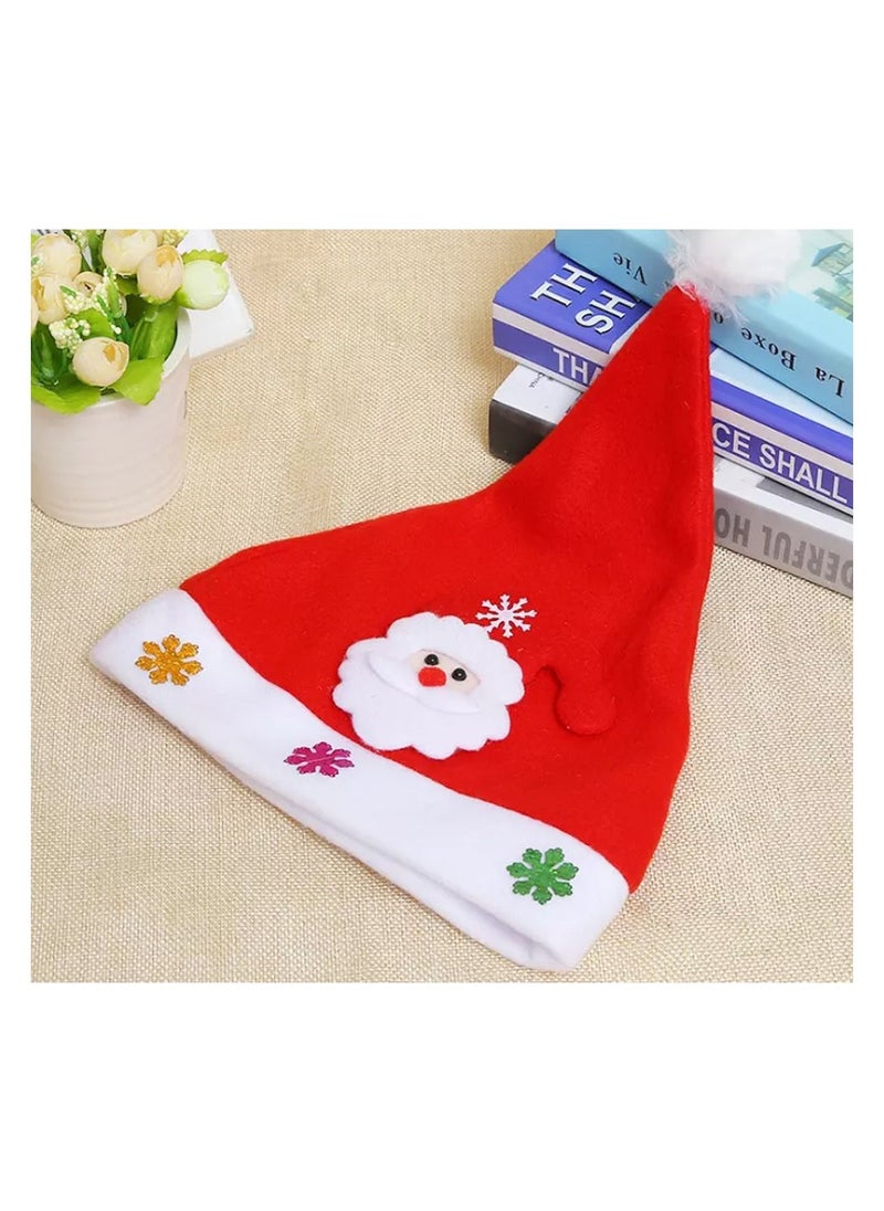 A TO Z Christmas Santa Hat with Design  - Image 4