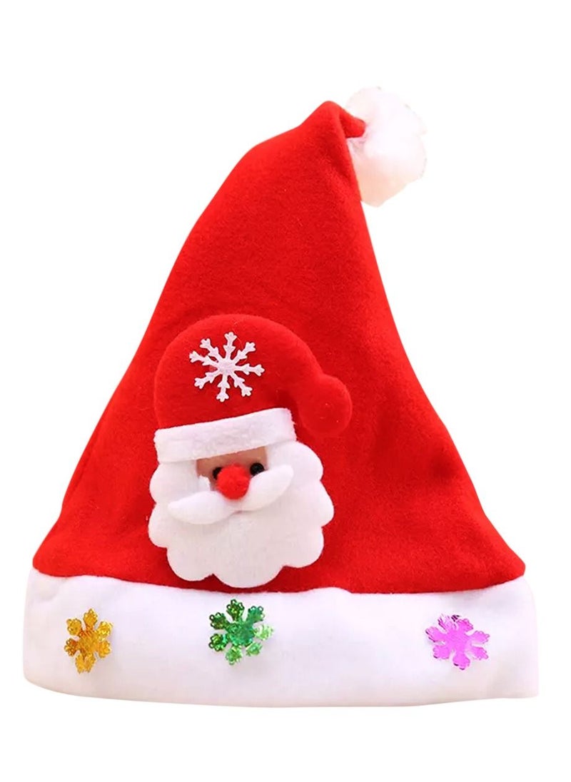A TO Z Christmas Santa Hat with Design  - Image 2