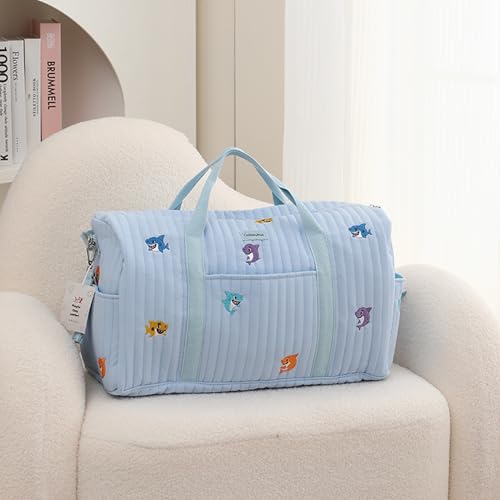 GoBabyMart Women’s Travel Duffel Bag – Large Weekender & Overnight Travel Bag with Wet Pocket, Carry-On Friendly, Ideal as Hospital or Maternity Bag for Labor and Delivery - Image 3
