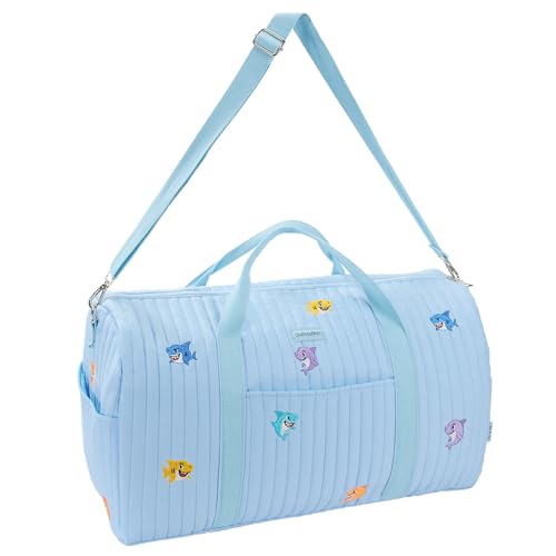 GoBabyMart Women’s Travel Duffel Bag – Large Weekender & Overnight Travel Bag with Wet Pocket, Carry-On Friendly, Ideal as Hospital or Maternity Bag for Labor and Delivery - Image 1