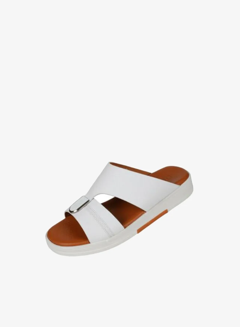 008-3881 Barjeel Uno Boys Arabic Sandals MSA-B 146A White