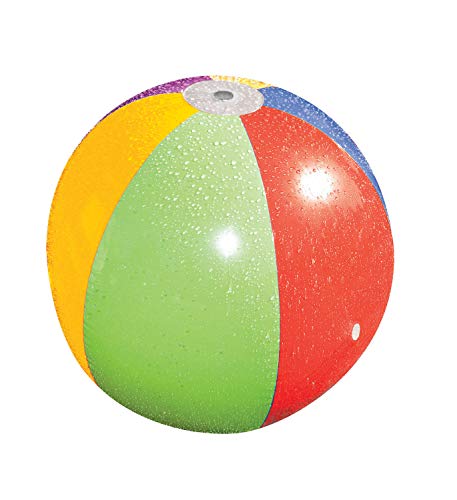 Poolmaster Splash and Spray Beach Ball Sprinkler Water Toy 24in - Image 5