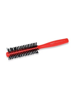 Hair Brush Professional Design K-21 Red, Delicate Hair Separation, Damage-Free Hair Care, Vibrant Oil Distribution