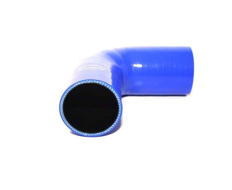 TenkeAuto 4-Ply Reinforced ID 90 Degree 2.25" Elbow Silicone Hose Coupler for Turbo/Intercooler/Piping (2.25'' BLACK) - Image 3