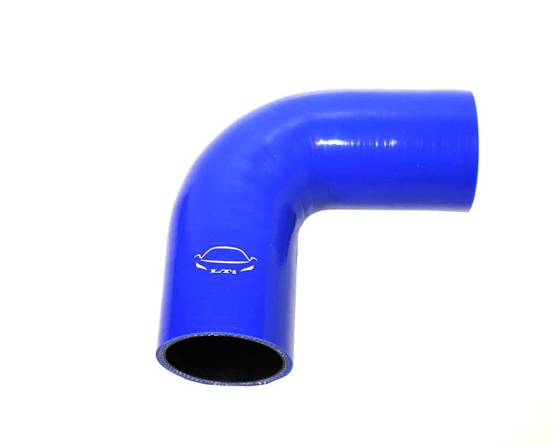 TenkeAuto 4-Ply Reinforced ID 90 Degree 2.25" Elbow Silicone Hose Coupler for Turbo/Intercooler/Piping (2.25'' BLACK) - Image 4